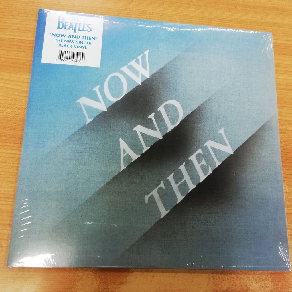 BEATLES NOW AND THEN 10インチ(未開封)入荷。ほかにもUS盤レコード未