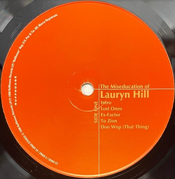 中古/HIP HOP】ローリン・ヒルの歴史的大名盤『MISEDUCATION OF LAURYN