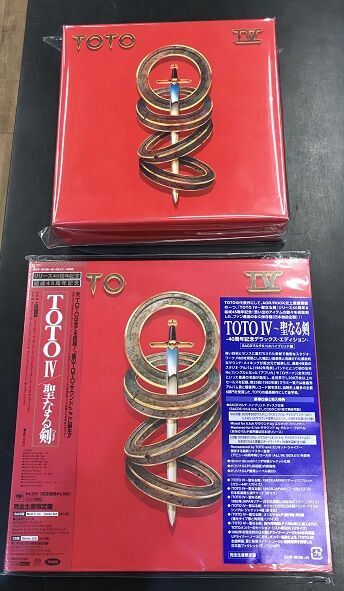 2/9(木)【中古ROCK/CD】TOTO 紙ジャケットBOXセット各種各種入荷しま