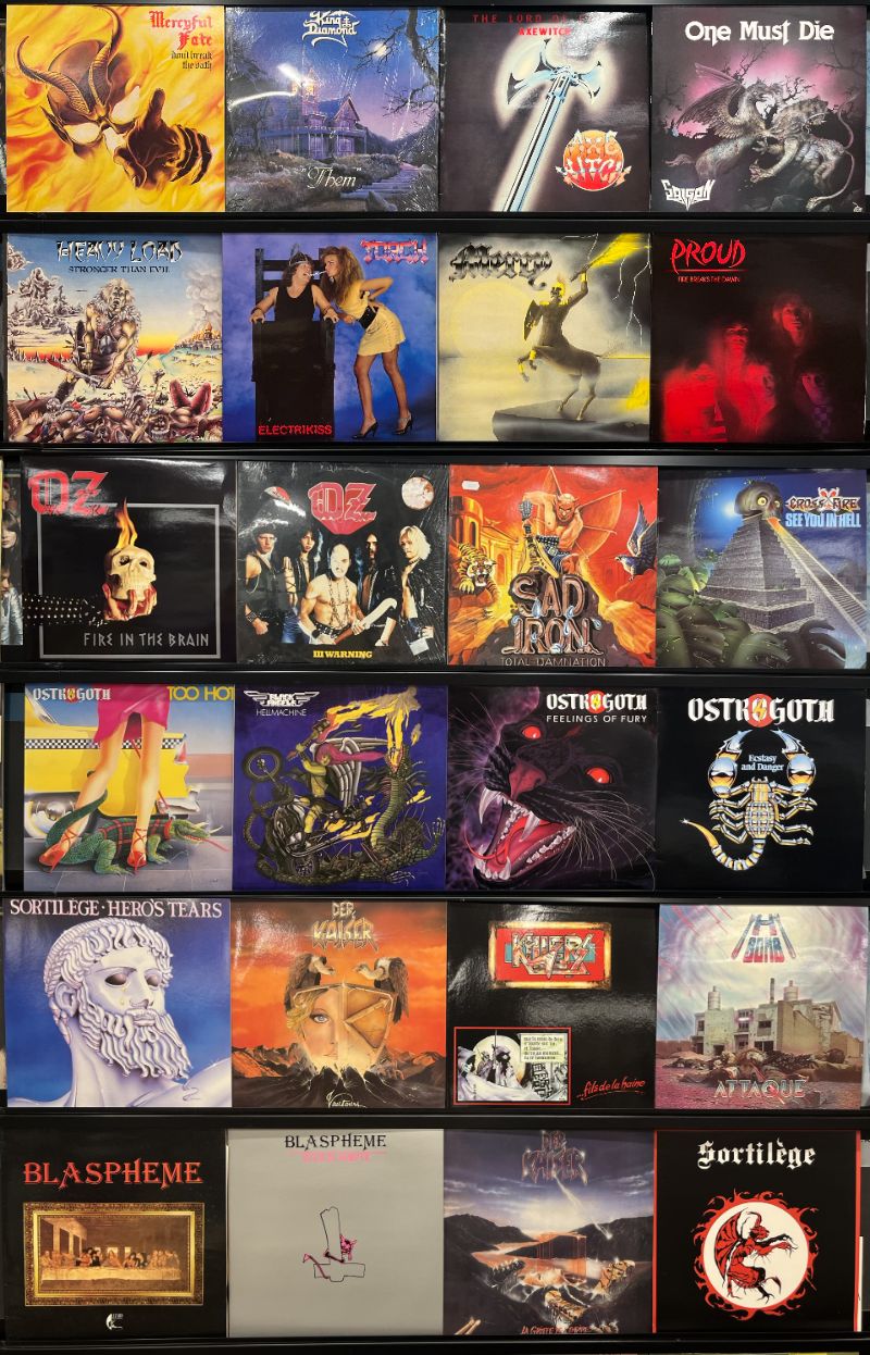 オンライン出品致しました。→8/4(日)HARD ROCK/HEAVY METAL廃盤