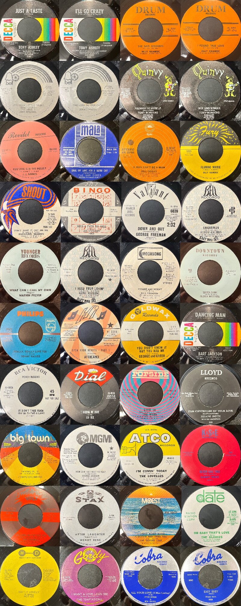 オンライン出品開始いたしました。→9/7(土)SOUL廃盤7インチレコード