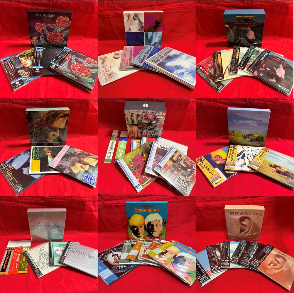 カクタス 紙ジャケットCD5タイトル・セット・DU特典巻き帯＆ボックス