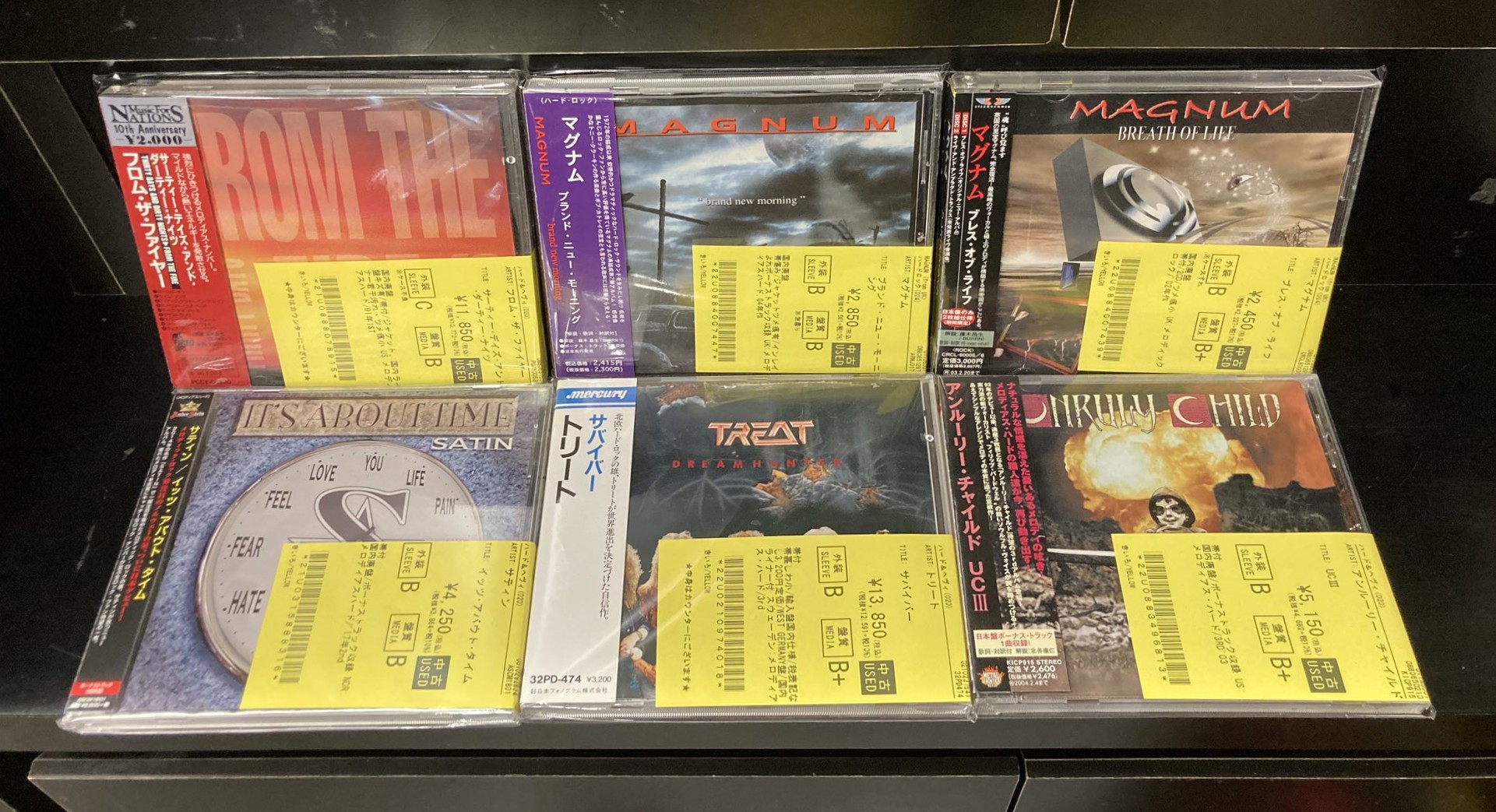 ハードロック中古CD　29作品まとめ売り 中古メタルCD】ハードロック、ヘヴィメタルCD約700枚放出いたしました