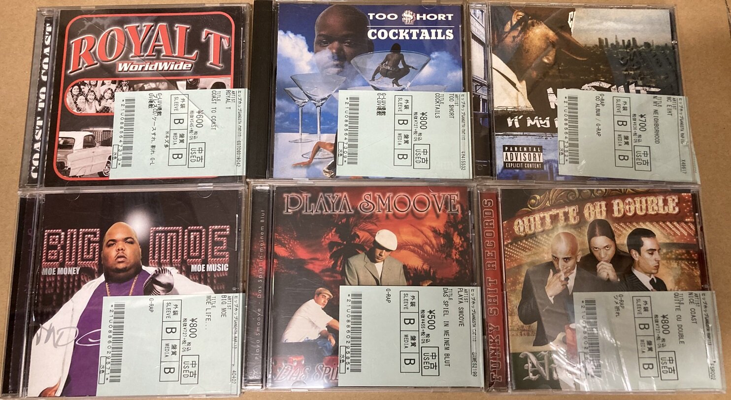 GANGSTA RAP/CHICANO RAP新着中古CD約200枚出しました!! : ディスク