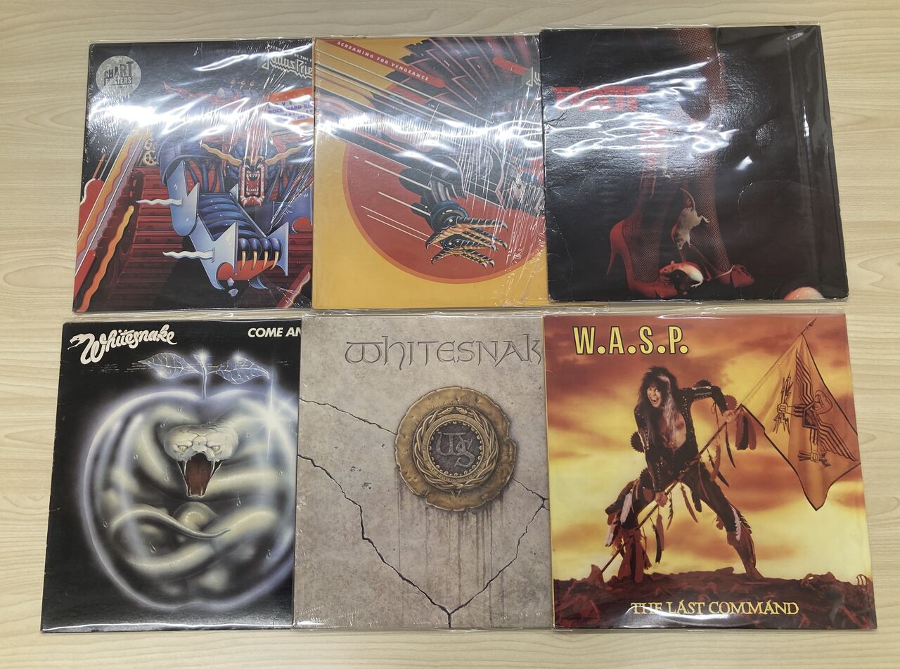 10/17(木)HARD ROCK、HEAVY METAL中古レコード入荷しましたっ
