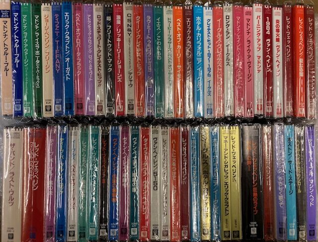 12/20(水)シール帯、未開封品多数！ワーナー旧規格帯付CD入荷