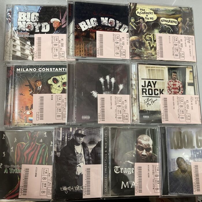 オンライン出品開始しました⇒◎1/7(火) HIPHOP USED CD 新着中古品