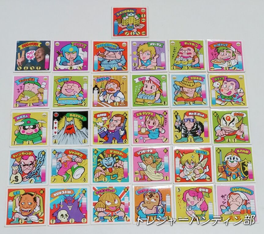 カネボウ食品 ラーメンばあ 第4弾 Wシール ガムラツイスト リスト