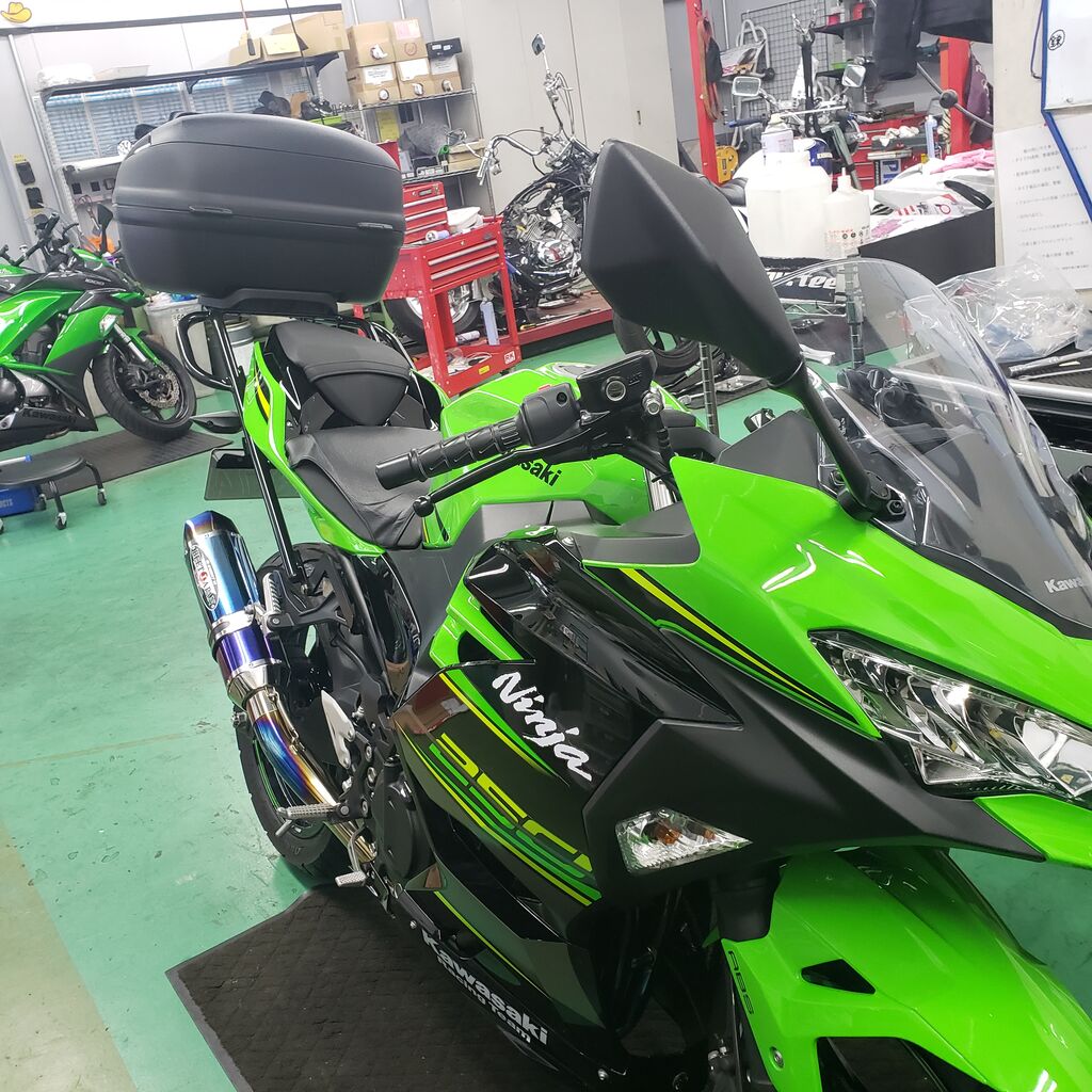 ◎【ニンジャ250】GIVIBOX取付のご依頼◎ : 2りんかんブログ