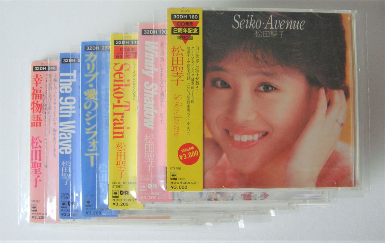 松田聖子 特殊形状スリムケースCDシリーズ : さくの家電のーと