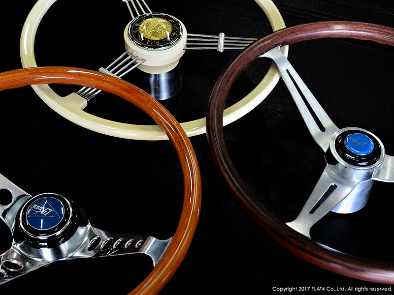 □CUSTOM STEERING WHEELS!! : Today's FLAT4