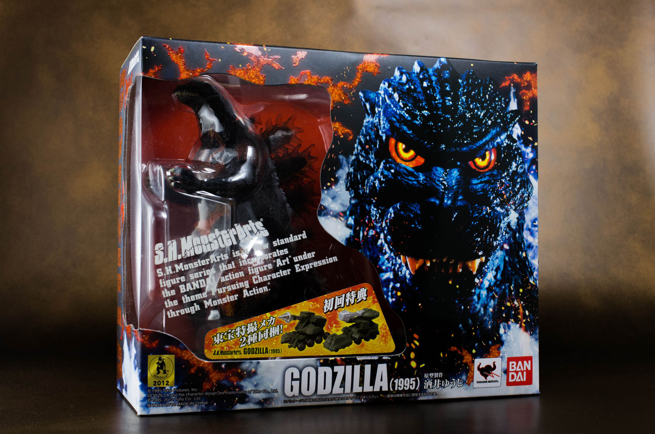 S.H.モンスターアーツ ゴジラ（1995) レビュー : ほっぱーの玩具な日々