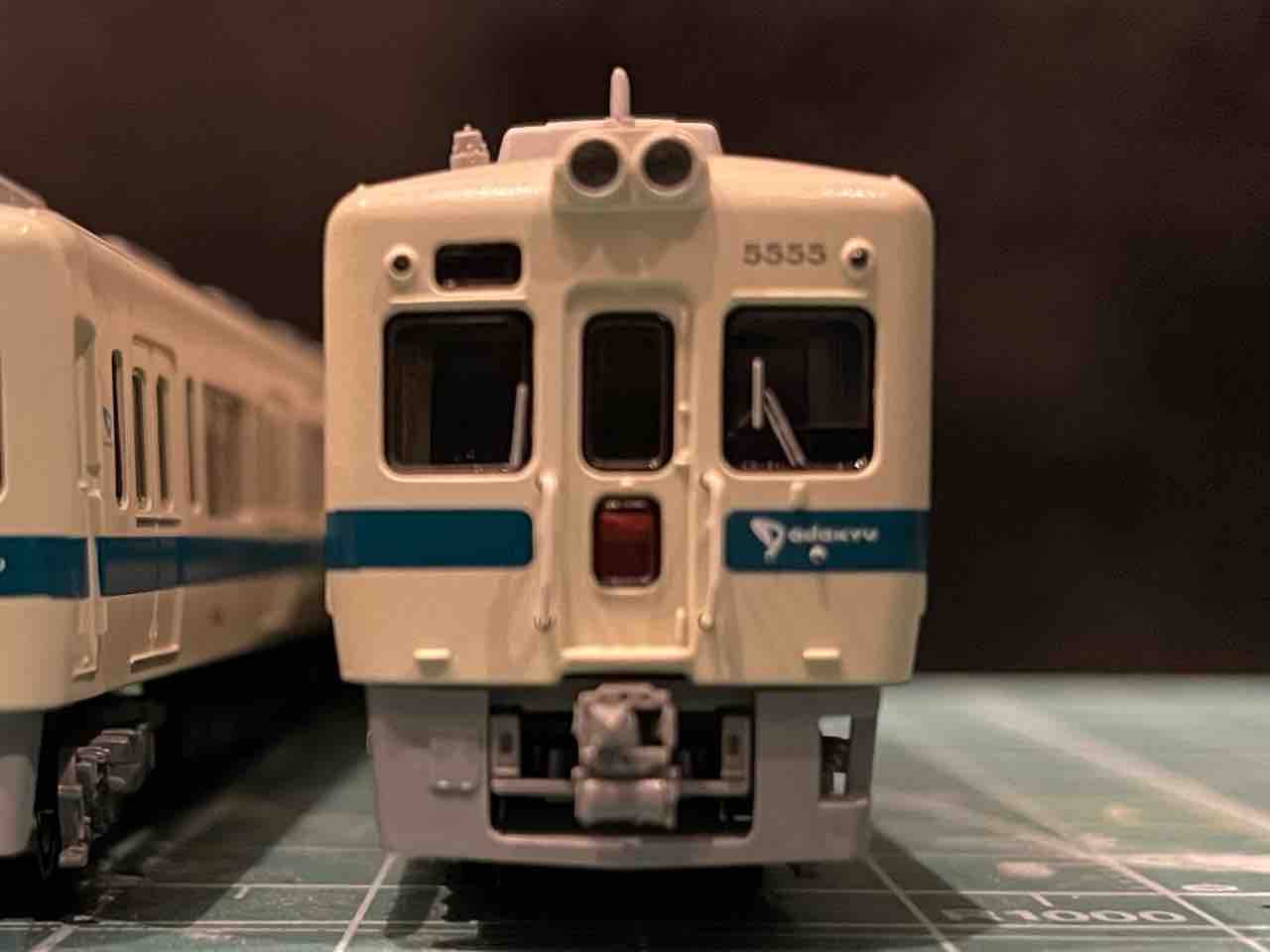 マイクロエース 小田急5000形シールドビームをリアルにしてみる : ぶー