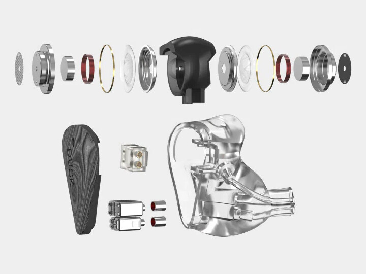 棚からレビュー】 「MOONDROP x Crinacle DUSK」 クールな外観に2DD+