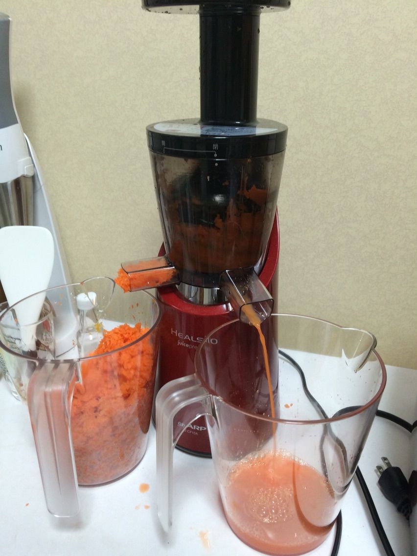 シャープ ヘルシオ スロージューサーを購入してみた : くりりんの