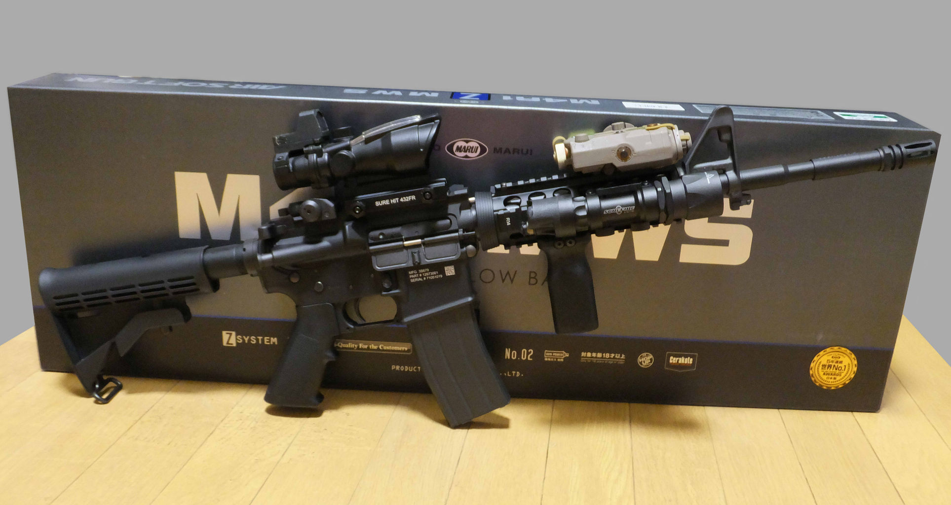 東京マルイ】M4A1 MWS 官給品カスタム【レビュー】 : Airsoft Armory