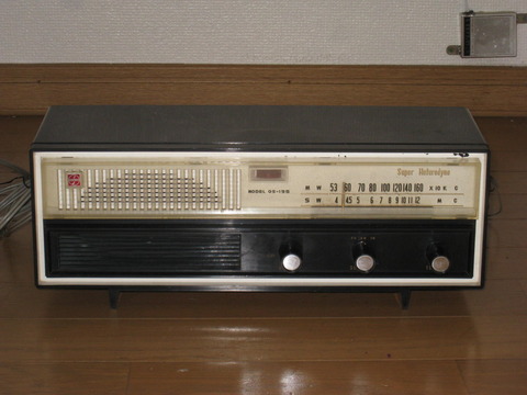 真空管ラジオ オンキョーOS-195 の修理とGM520のチョーク追加 : 真空管