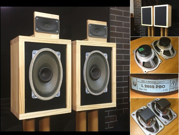 RFT/Telefunken レア ビンテージ L2659PBO 2 Way システム ペア 高速