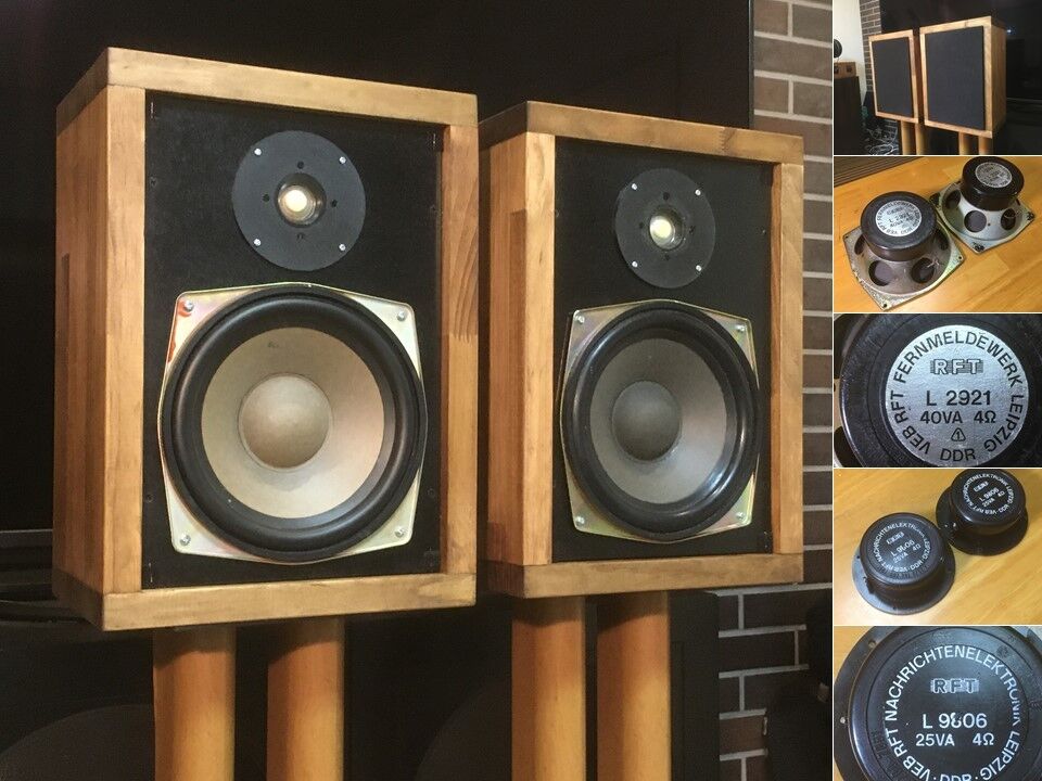 RFT ビンテージ20cm口径 L2921 2Way ペア 最強ユニット 強力低音