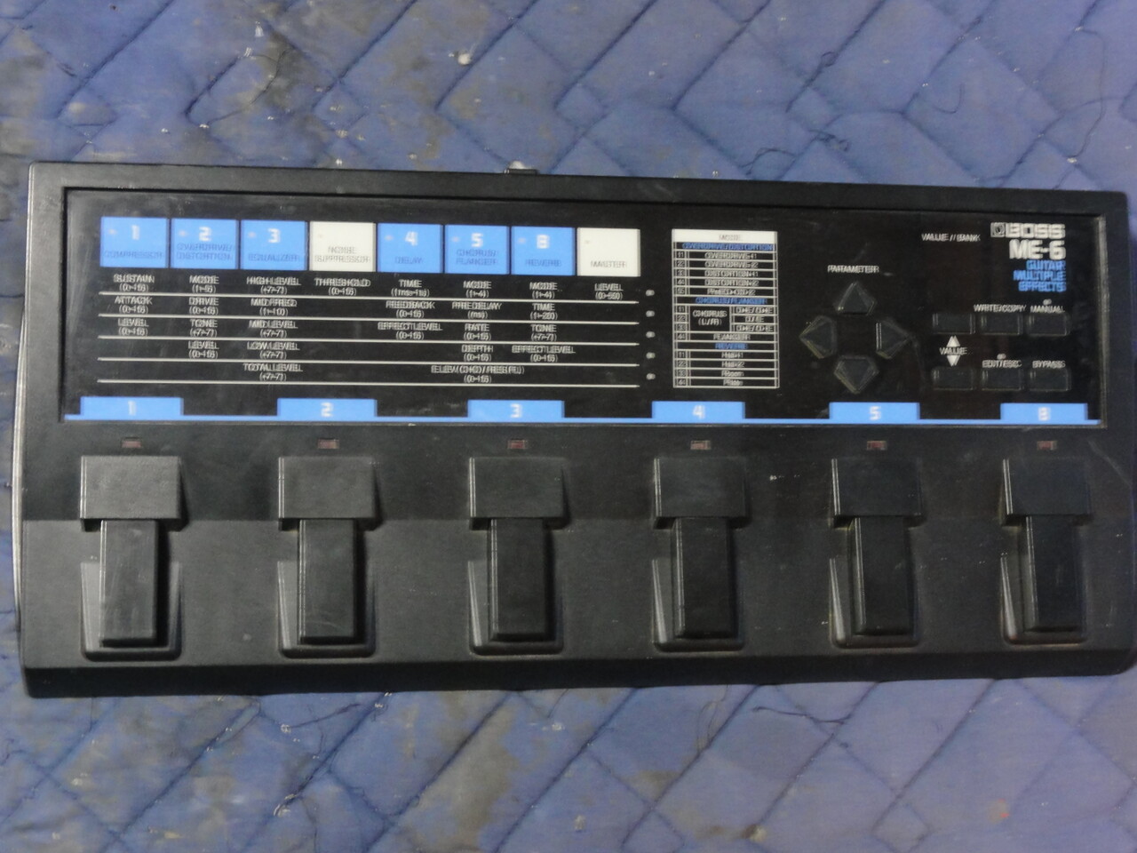 マルチエフェクター「BOSS ME-8」を現代風にモディファイする ～その2