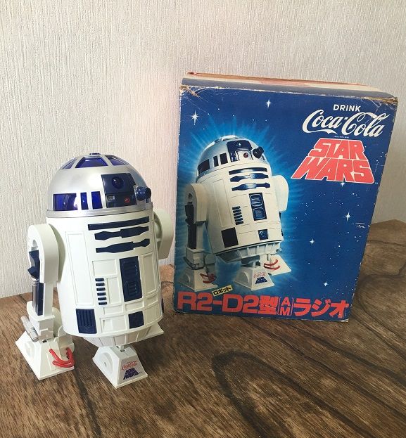 コカコーラ景品 ロボットR2-D2型AMラジオ スターウォーズ（最後にep8の