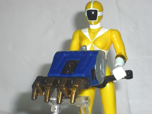 イエローライトスピードパワーレンジャー : DXセイバーベース