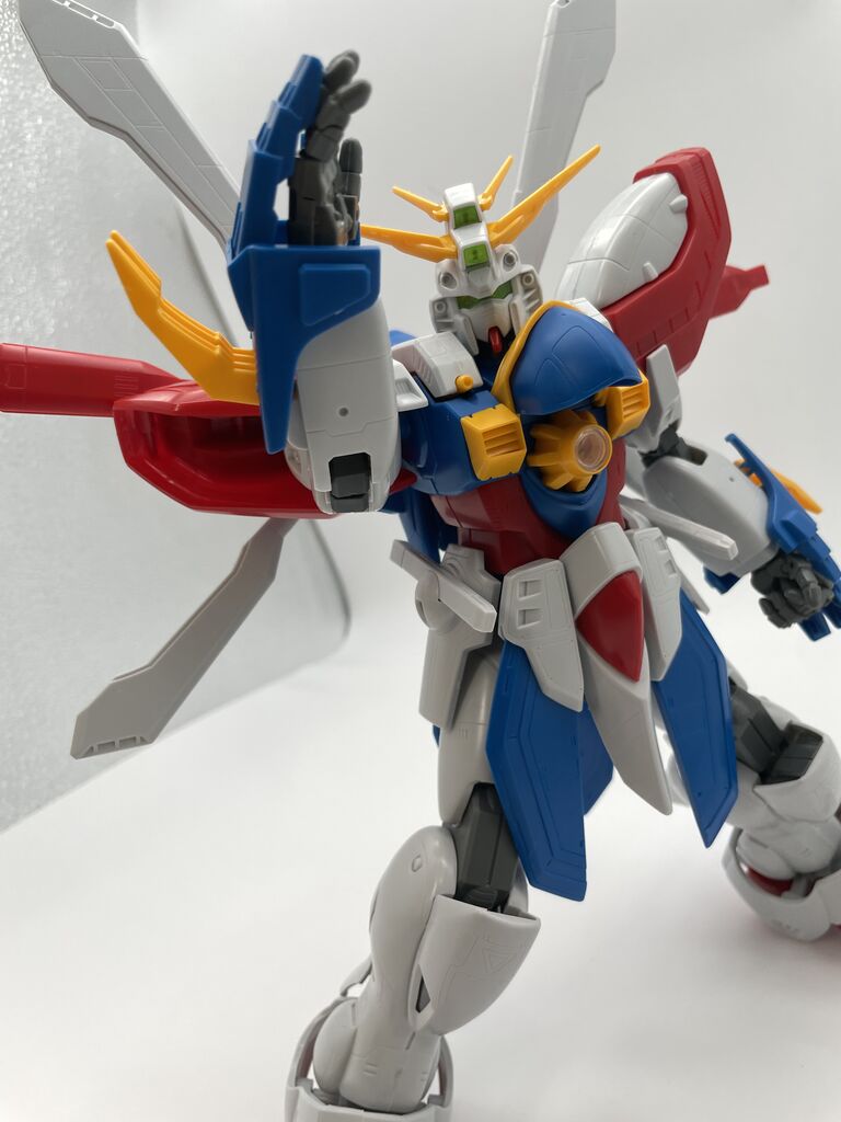 レビュー】パチ組み HGEX ゴッドガンダム（1/60） : ガジェットと