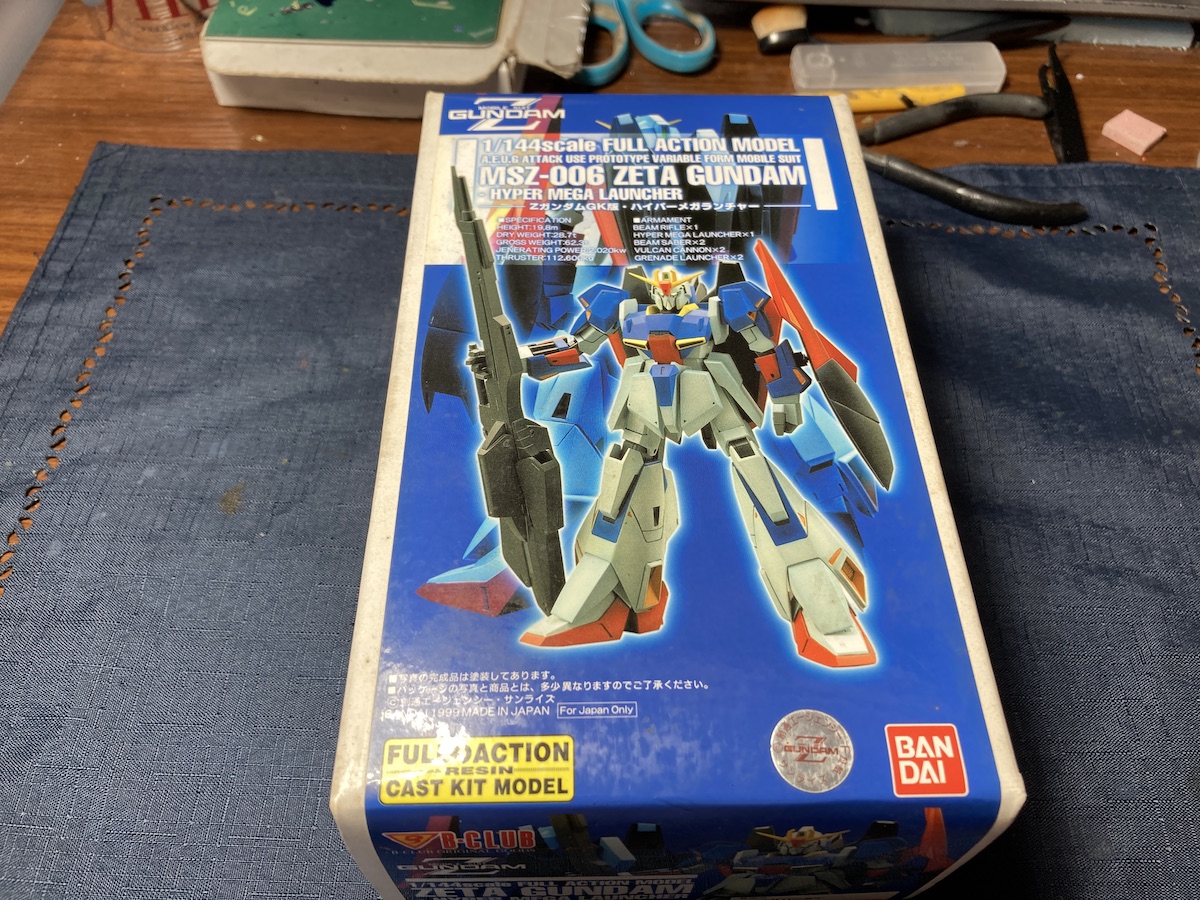 B-CLUB 1/144 ZガンダムGK版・ハイパーメガランチャー : 〜hontepetaの