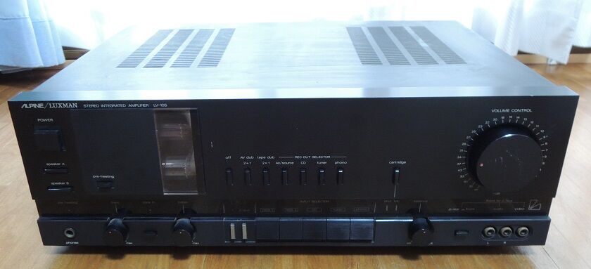 IIIkun_15のオーディオ戯言blog - ALPINE/LUXMAN LV-105