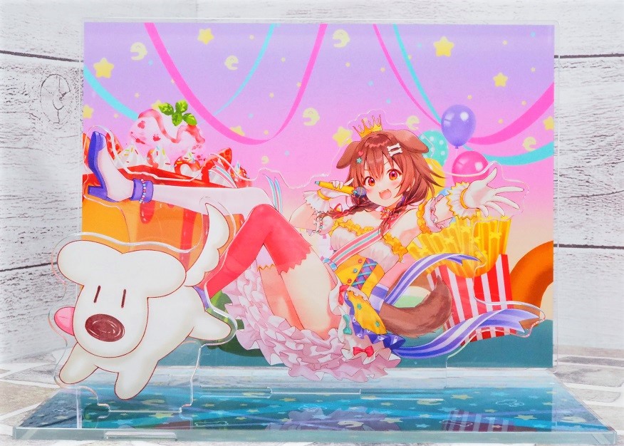 戌神ころね 最凶天災☆アクリルジオラマスタンド : おもちゃの巣（玩具