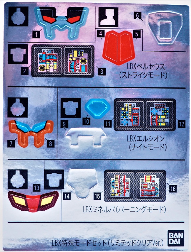 LBXミネルバ バーニングモード リミテッドクリアVer. レビュー