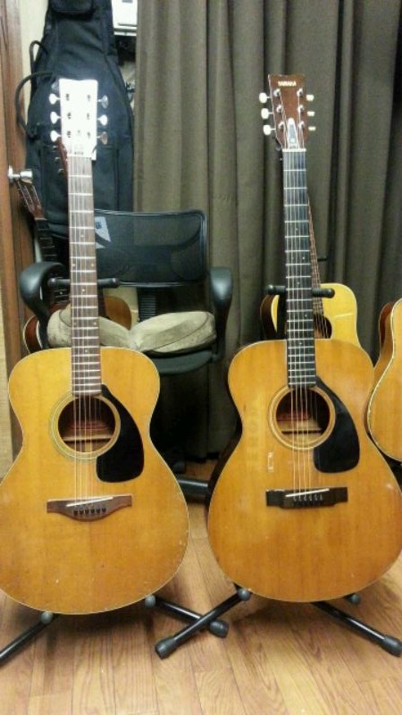 専用❗️ YAMAHA ヤマハ FG150赤ラベル 横ロゴ 5mm ドット 専用