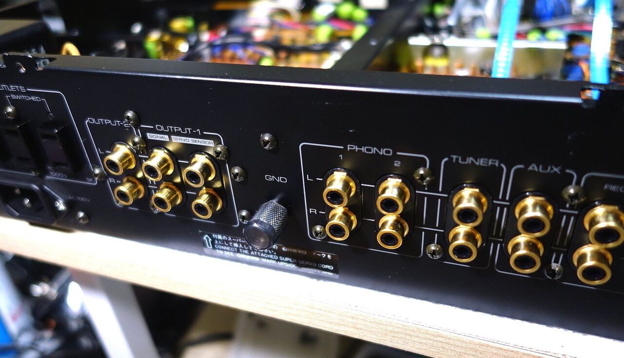 SONY Integra P-306RS ステレオプリアンプ 通電確認のみ ONKYO Integra