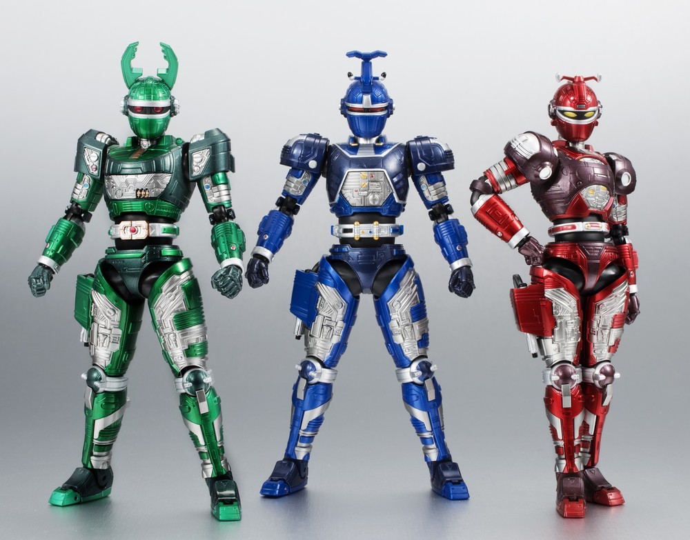 ビーファイター集結！工場品サンプルレビュー！ : S.H.Figuarts(エス