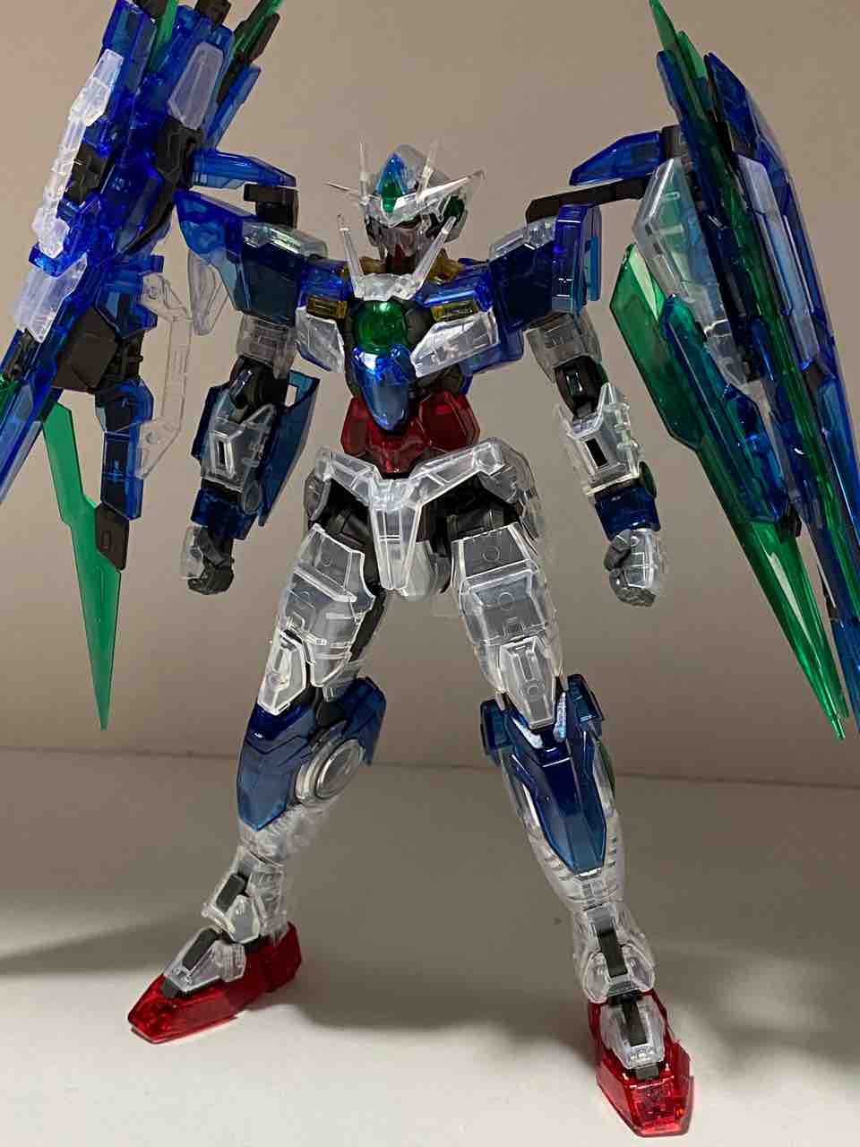 046 RG ダブルオークアンタフルセイバー（クリアカラー） : たけひさと