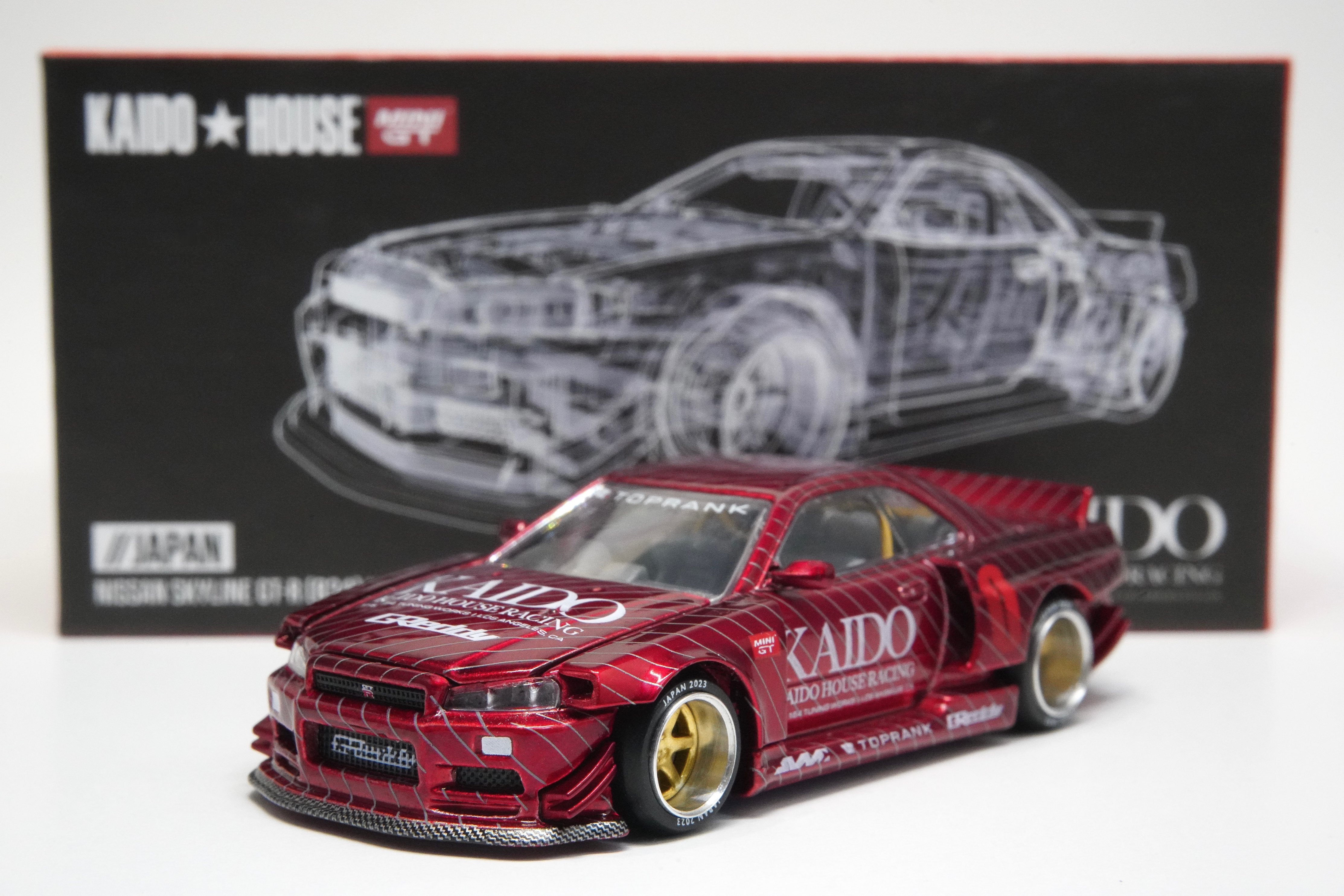 KAIDO☆HOUSE MINIGT //JAPAN NISSAN SKYLINE GT-R[R34] KAIDO WORKS