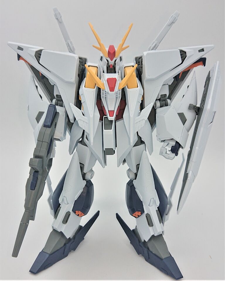 ガンプラ改造」HG Ξ(クスィー)ガンダム 完成品（部分塗装） Ver.1
