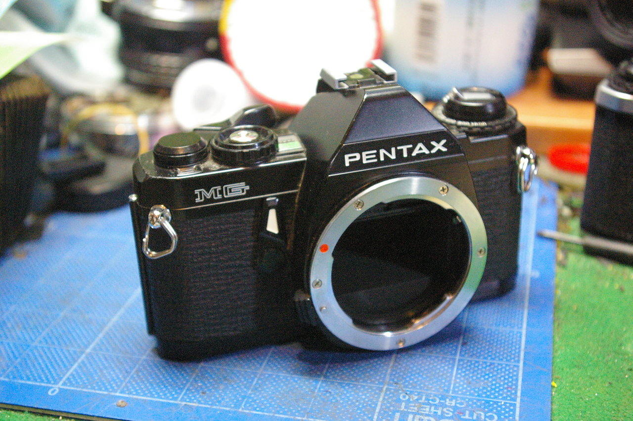 ペンタックスMGのレストア : カメラと写真が大好きな毎日 + バイク