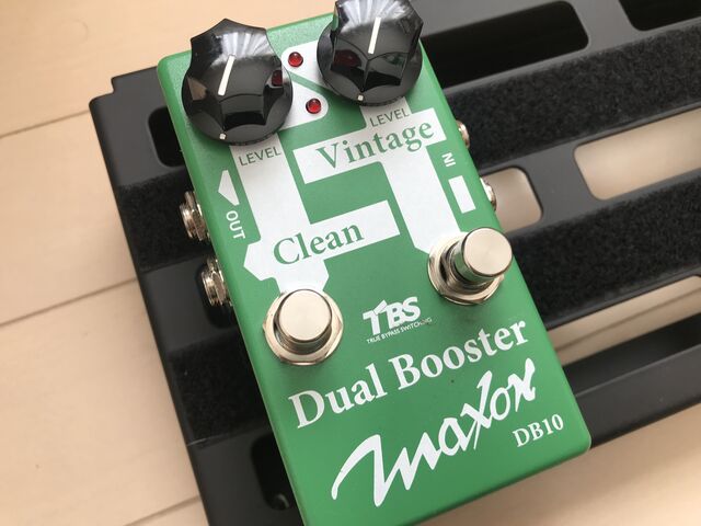 ☆ペダル検証 第114段 MAXON DB10 Dual Booster編 : ジナパパ一家の何