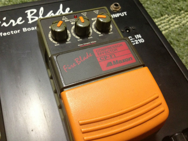 ☆ペダル検証 第56弾 Maxon Fire Blade Effector Board編 : ジナパパ