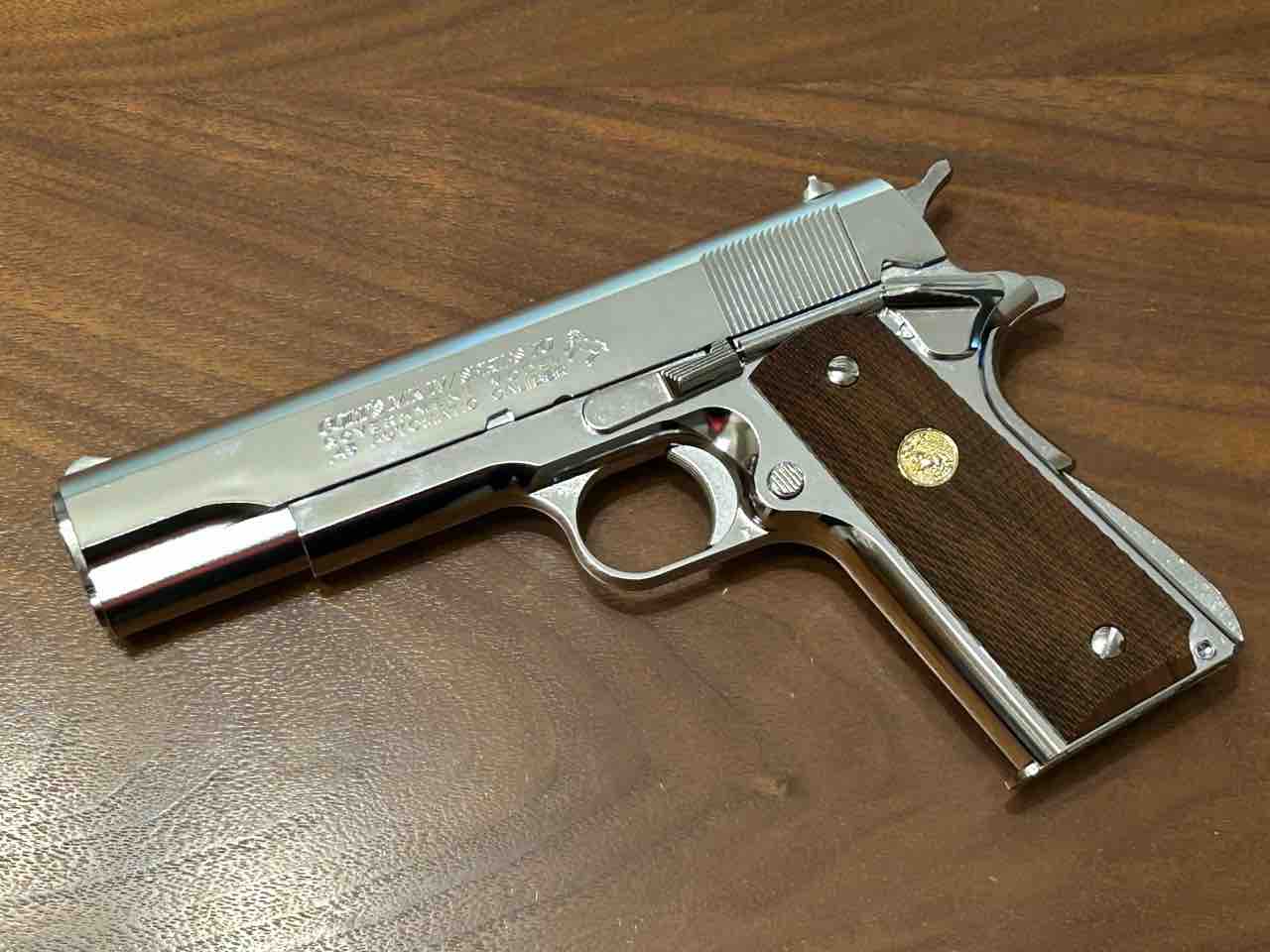 東京マルイ COLT Government ニッケルフィニッシュ エアガン 18歳以上