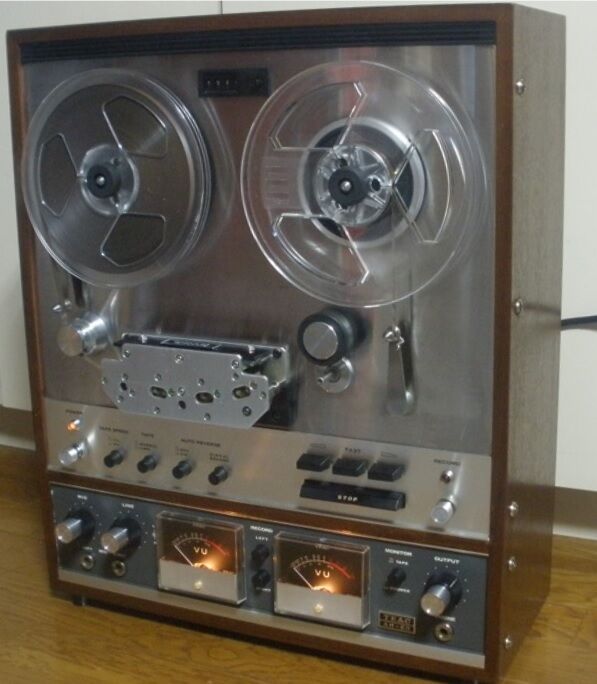 オープンデッキの修理 TEAC A-6010 古いが高性能 : オープンリール