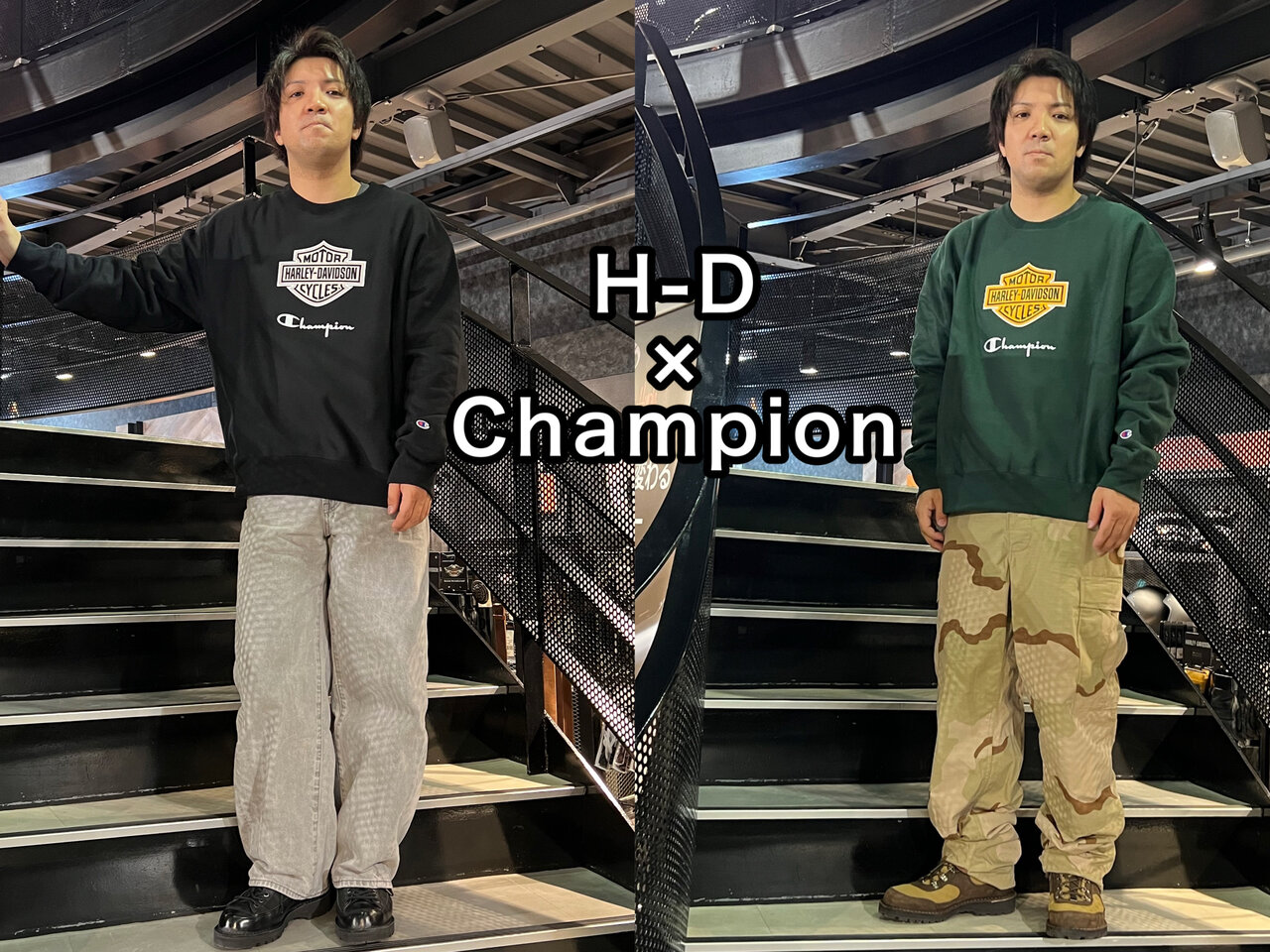 H-D×Championコラボスウェット入荷✨ : HARLEY-DAVIDSON SAKURAI BLOG