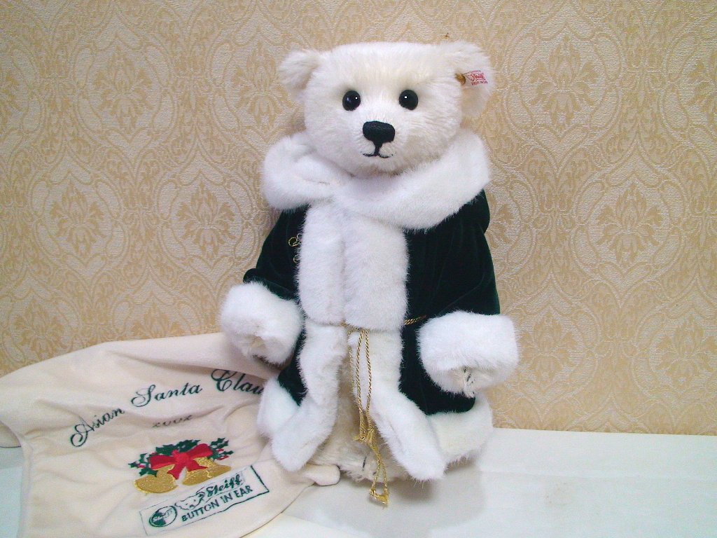 Steiff Asian Santa 2004 ぬいぐるみ 限定1500体 Steiff Asian Santa