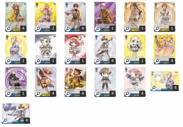 ヴァイスシュヴァルツ Charlotte シャーロット デッキ 2個セット