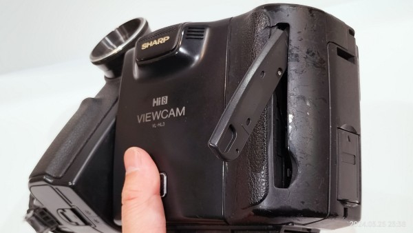 SHARP VIEWCAM VL-HL3 Hi8ビデオカメラ SHARP VL-HL3 Hi8 8mm対応 1994