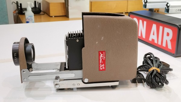 1956/昭和31/MINOLTA/mini35/幻燈機/スライド映写機/P-ROKKOR 75mm F2