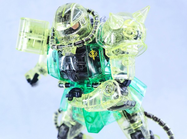 MG ザクII クリスタルバージョン レビュー : おもちゃの巣（玩具レビュー）