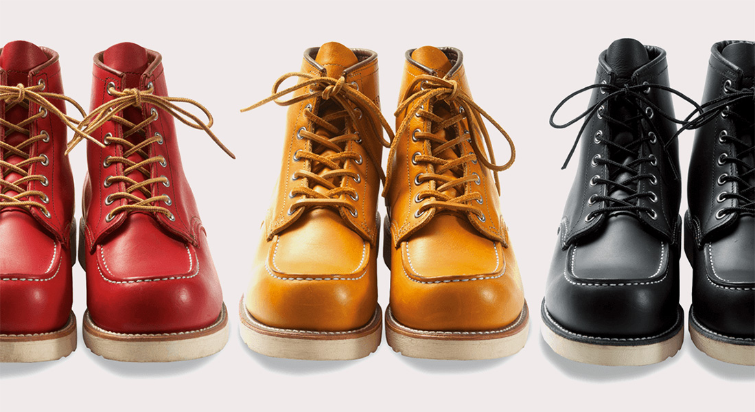 ベストシーズン到来！秋冬最強の相棒、レッドウィングのモックトゥ