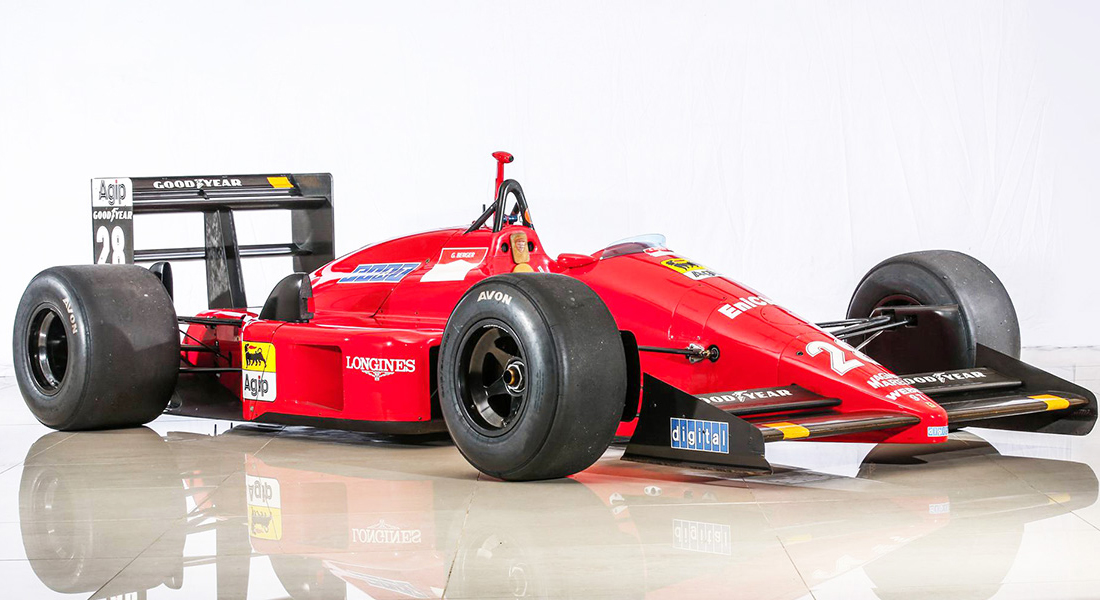 1987年の F1グランプリで2勝を挙げた本物の FERRARI F187 を手に入れる